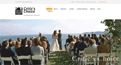 Desktop Screenshot of criticschoicecatering.com